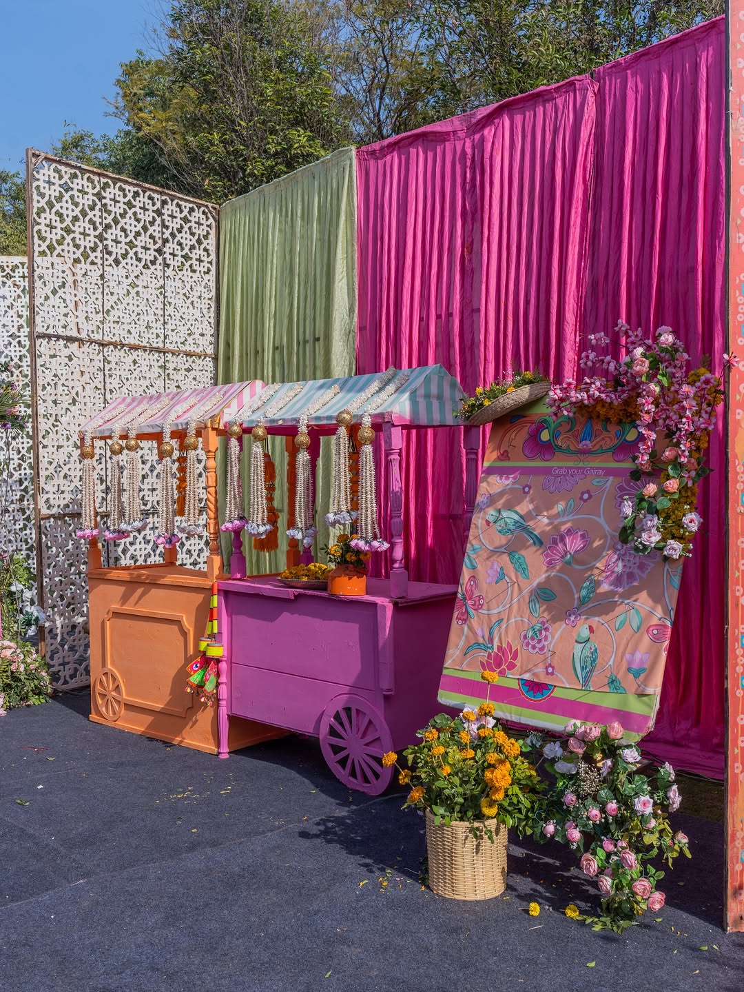 Wedding stage decor